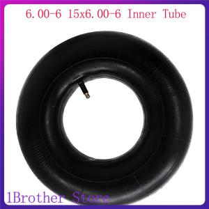 Model 15X6.00-6 tire 6.00-6 thick inner tube tire straight mouth inner tube suitable for go kart beach bike inner tube