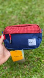 Tas Clutch Kalibre Organiser Pouch 922161 447 Navy-Red tas pria tas wanita tas aksesoris