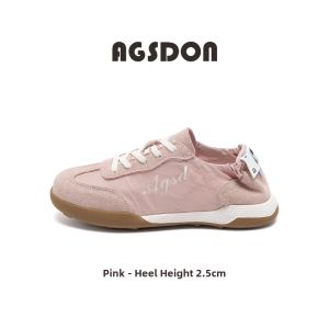 Agsdon l Breathable Retro Thick Sole Womens Sneakers