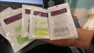 เหยื่ออาจิ รุ่น AJ1 แคโรไลน่าริก Drop Shot ตกปลาชายฝั่ง ปลาสีขน ปลาเก๋า ปลากะพง ปลาช่อน ปลากระสูบ เหยื่อUL...