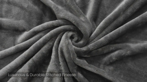 Fleece Blanket Kumot Makapal Plain Thick Soft Blanket Soft Cotton for Bed & Sofa All-Season