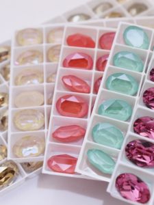 Schmitts Water Diamonds 4120 Oval Pigeon Egg Nail Drill Fashionable Wearable Nail Diamond Stick on Ball 14*10mm Austrian Diamond