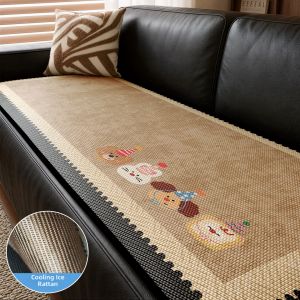 BULULOM | Cool Feeling Cat-Resistant Slip-Prevention Icy Bamboo Mat