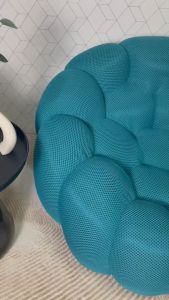 โซฟากึ่งนอนสไตล์โมเดิร์น สีฟ้าเข้ม รุ่นM003