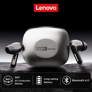 Lenovo | New Lenovo LE209 Wireless Bluetooth Earphone Business Music Bluetooth Headphone HD Call with Mic 30H Battery Life Gaming Headset