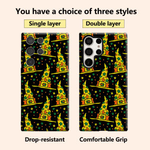 Wizard Hat Print Luxury Fashion Full Lens Protective Case for Samsung Galaxy S26 S25 S24 A56 A36 Plus Ultra