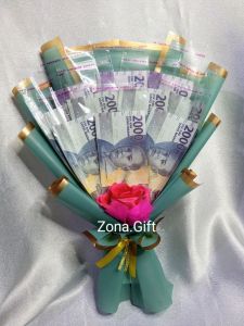 READY Buket kosongan Uang 5 dan 10 Lembar FREE Kartu Ucapan