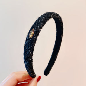 ริบบิ้นผมสไตล์ฝรั่งเศสย้อนยุคสำหรับผู้หญิง ทรงเรียบง่าย สไตล์เกาหลี สายรัดผมแบบบาง ริบบิ้น หมวกผ้าฝ้ายลินิน ฤดูใบไม้ร่วง 2022