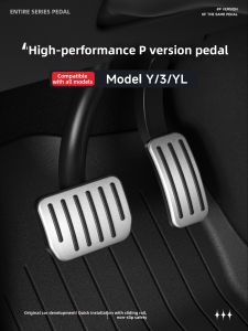 Tesla Compatible Alloy Pedals