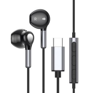 New Hot 3.5mm Type-c Wired In-Ear Headphones Bass Earphone with HD Mic Noise Isolation Corded Magnetic BES DAC E-Sport Headset