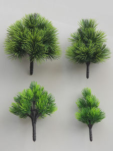 Artificial Pine Tree & Small Round Table Floral Landscape: A Guide to Enhancing Your Space