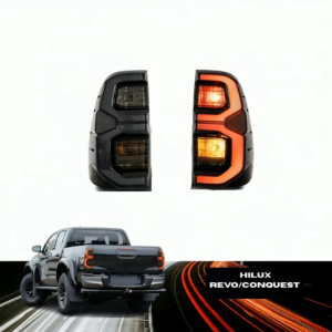 Toyota Hilux Revo Tail Light Right RH | Black | Rear Lamp Assembly | Replacement Tail Lamp YCD-T013R-B 2020-2023