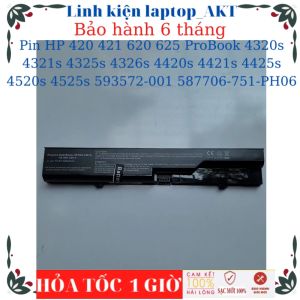 Pin Laptop HP 420 421 620 625 ProBook 4320s 4321s 4325s 4326s 4420s 4421s 4425s 4520s 4525s 593572-001 587706-751-PH06