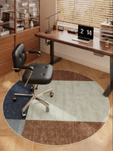 YUNHAOBUYI | Retro Non-Washable Slip-Resistant Chair Mat