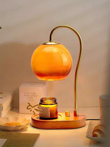 Vintage Aromatherapy Wax Lamp Timer Function Bedroom Atmosphere Lamp Birthday Gift Bedside Table Lamp High Aesthetic Value