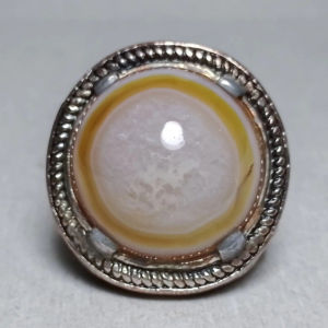 Asli Batu Sulaiman Mata Kristal 19cm Ring.8