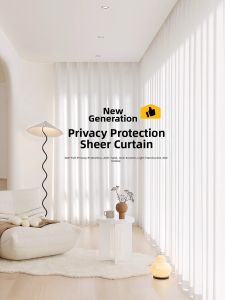 SFLYHOME S+Care | Privacy Protective Translucent Sheer Curtains