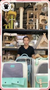 กระเป๋าใส่สัตว์เลี้ยง กระเป๋าแมว กระเป๋าหมา กระเป๋าแฟชั่น - รสชาติ ผ้าญี่ปุ่น แมว หมา เดินช้า ดินแดน