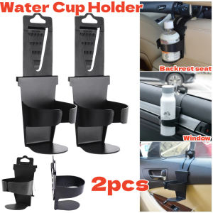Aitemay 4pcs Universal Car Cup Holder Car Side Window Door Drink Water Storage Organizer Auto Backseat Drink Bottle Holder
