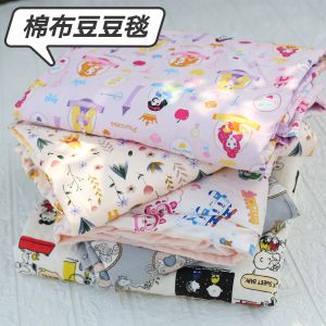 Pure Cotton Cartoon Baby Soothing Blanket Soft Washable Nap Blanket Air Conditioner Cover Spring Summer Universal Seasonal Use