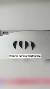 Suitable for 2018-2025 BMW X5 G05 genuine carbon fiber interior trim panels for front and rear doors automotive parts.