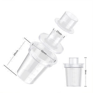 Three-layer portable compartmental milk powder box cartoon bear shape baby complementary food box compartmental does not taste