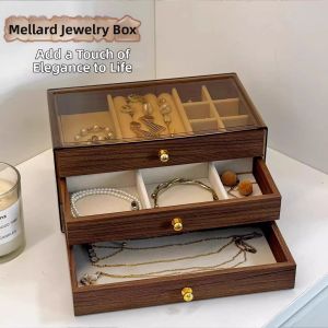 Elegant Large Capacity Jewelry Storage Box