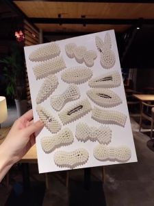 Korean Pearl Hair Clip Hair Pin Hair Accessories Hairpin Hairclip Klip Rambut Pearl - H04 [Blink]