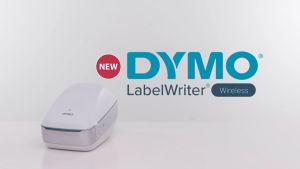 DYMO LabelWriter Wireless Label Printer | Direct Thermal Printer Great for Shipping Warehouse Labels Name Badges Barcodes and More Connect Through Wi-Fi for Home & Office Organization Black