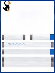Soft Flat Cable FFC/FPC Awm 20624 80c 60v VW-1 Connection Line with 0.5/1.0mm Pitch Pure Copper Material Electronic Components Market