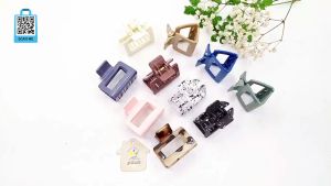 Kẹp tóc nữ hàn quốc cute phụ kiện bé gái kẹp càng cua nhiều răng trung gắp tóc hình vuông nhiều màu xinh đẹp Hàn Quốc cao cấp - thương hiệu Vợ Chồng Tôi