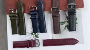 Quick Release Cowhide Leather Watchband 18mm 20mm 22mm 24mm for Omega for Rolex Pin Buckle Universal Black Brown Watch Strap