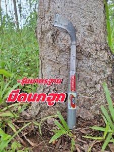 มีดกรีดยางพารา มีดนกฮูก สำหรับยางใหม่ ต้นเล็ก เปลือกบาง เปลือกนิ่ม ยางเปิดกรีดใหม่หน้าแรก มีดนกฮูก มีดตีเหล็กใบกบ🦉คมหวานเจี๊ยบ ลับครั้งเดียวกรีดได้ทั้งสวน