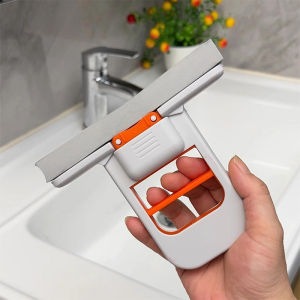 Mini mop for wiping the table hand-held hands-free cotton-absorbing foldable bathroom kitchen housework two cotton-absor