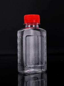 Bình Nhựa Đựng Rượu 100ml 125ml Rỗng Đựng Rượu Lager Nắp Đậy Hình Chữ Nhật Dùng Trong Nhà Bếp Đựng Đồ Ăn Đồ Dùng Nhà Bếp