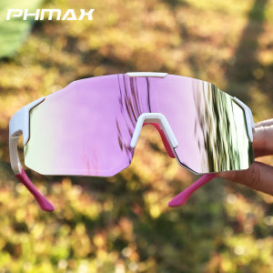 PHMAX Polarized Cycling Sunglasses for Men UV400 Anti-UV Bicycle Glasses MTB Cycling Goggle Outdoor Sports Women Sunglasses