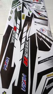 (cod) striping VEGA ZR- sticker striping variasi list yamaha VEGA ZR IP.V-01 design ip sticker