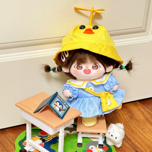 Adorable Cotton Doll Clothing Set Original Ancient Style Hanfu Doll Clothes for Dolls And Toys Sleepwear Swap Costume