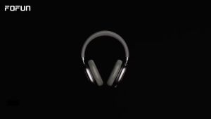 ortizan | ANC Wireless Bluetooth Over Ear Headphones with Active Noise Cancelling Hi-Res Audio Low Latency for Airplane Travel Comfort