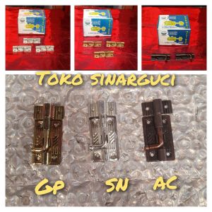 Grendel Hongkong Mini Putih SN Merk KZK  Perlusin