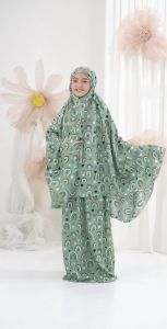 MUKENA ANAK RAYON BALI LITTLE RAINBOW