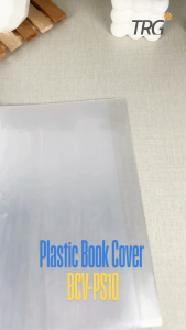 TRG Sampul Buku Tulis Plastik Kwarto Quarto Boxy Bening BCV-PS10 SIDU 38 58 Big Boss 42 50 Lembar Isi 10 Clear Plastic Book Cover