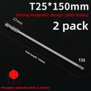 BAIRUITE | Strong Magnetic Hex Key Electric Screwdriver Bit Set