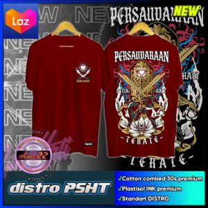 KAOS PSHT 24S TERATE BORNEO DESIGN TERBARU (A1)