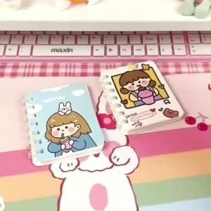 NOTEBOOK RING MOTIF / BUKU A7 CATATAN RING / BUKU TULIS RING S101