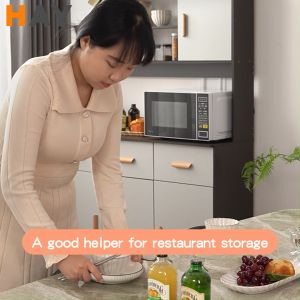 Kitchen Cabinet Dapur Almari Dapur Rak Dapur Modern Door Storage Sideboard Kitchen Rack Kabinet Dapur Pantry Cabinet Murah Storage Sideboard
