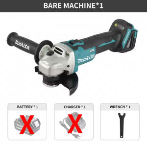 Makita | Makita DGA504 18V 125mm Brushless Angle Grinder Electric Polishing & Metal Grinding Tool for DIY & Professional Applications