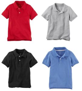 Áo thun cá sấu bé trai 10-48kg CARTER VNXK DƯ XIN SIZE 2T-14 (1-48kg) Áo thun polo / Áo thun cotton cổ bẻ / Áo thun cổ trụ / Áo thun bé trai