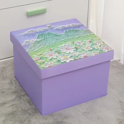 Large Birthday Gift Box Square Packaging Box Anniversary Present for Girlfriend Ceremony Feeling Memorial Day Gift Box