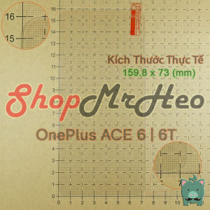 Dán Kính Cường Lực OnePlus ACE 6 | ACE 6T - One+ ACE6 | 6T (Không Viền Đen - Vân Tay OK - Nano Mượt)